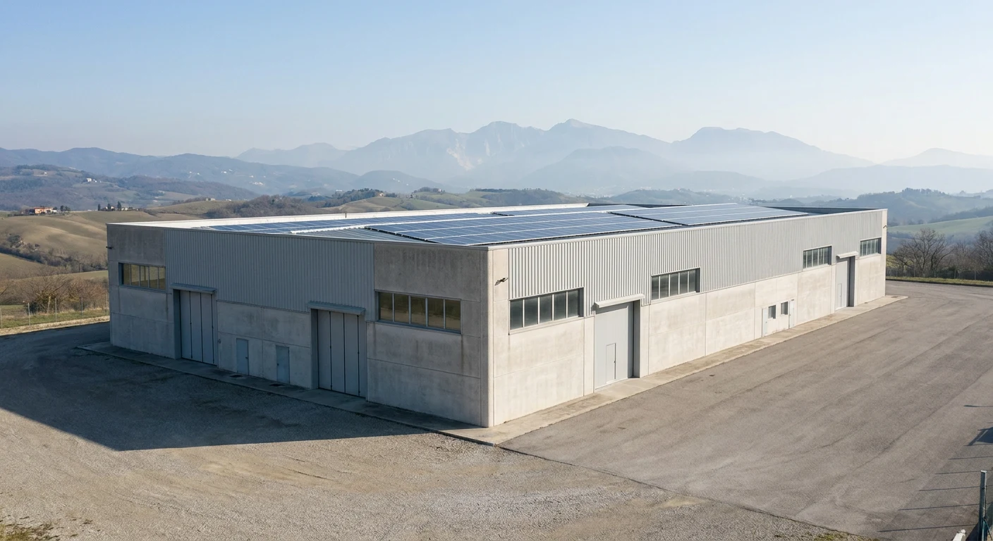 Immagine illustrativa — Capannone industriale zona Massa — vista esterna